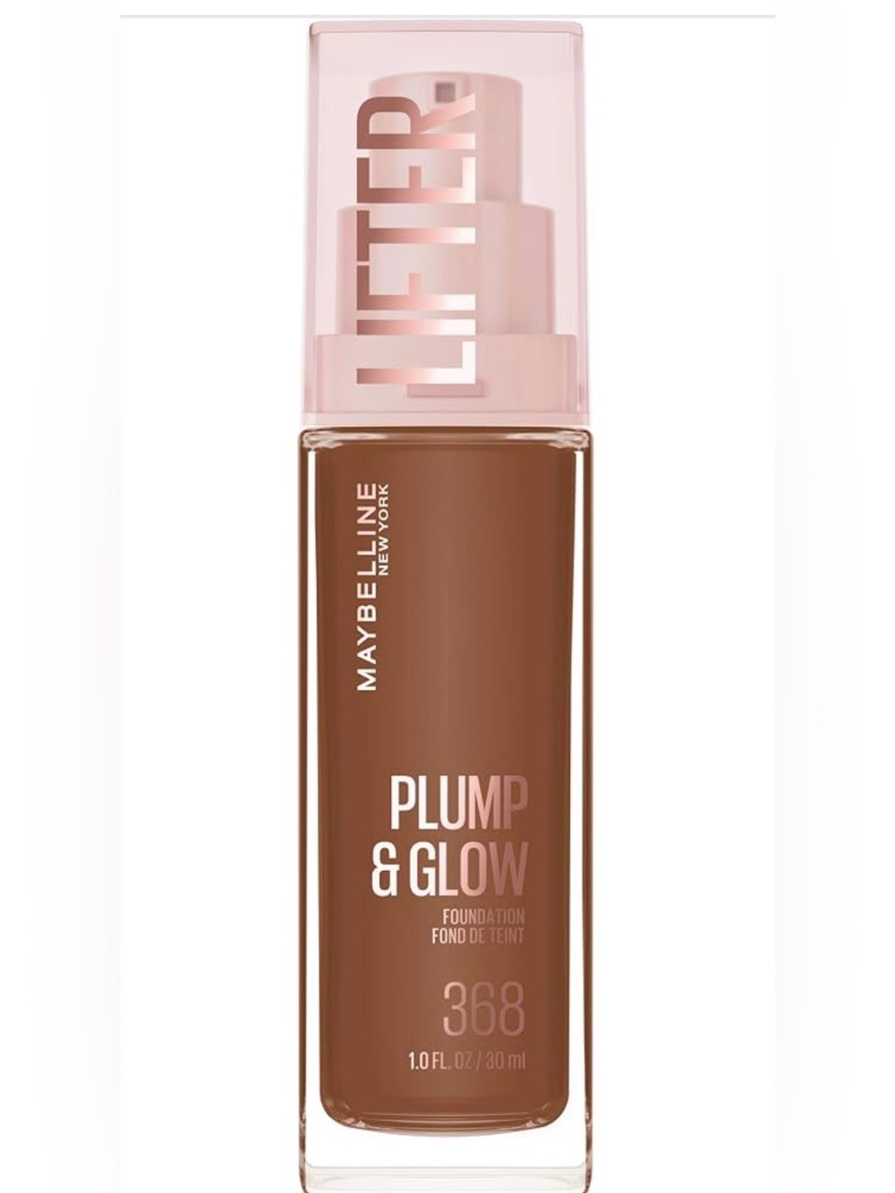 Maybelline Plump & Glow Foundation - Rich Brown 368